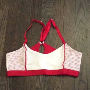 Chi Omega Sporty bralette with keyhole.